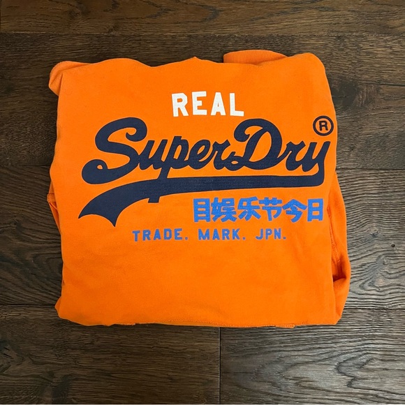 SuperDry Men’s Vintage pullover with hoodie - Size M - Picture 4 of 4